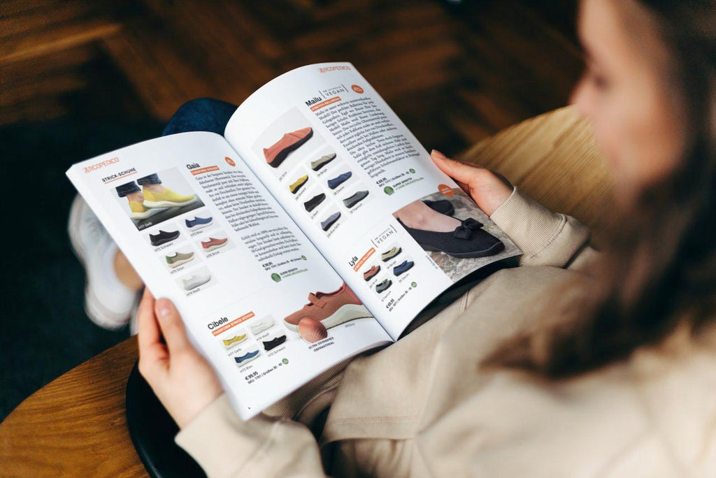 Arcopedico Katalog online bestellen Gesunde Schuhe seit 1966